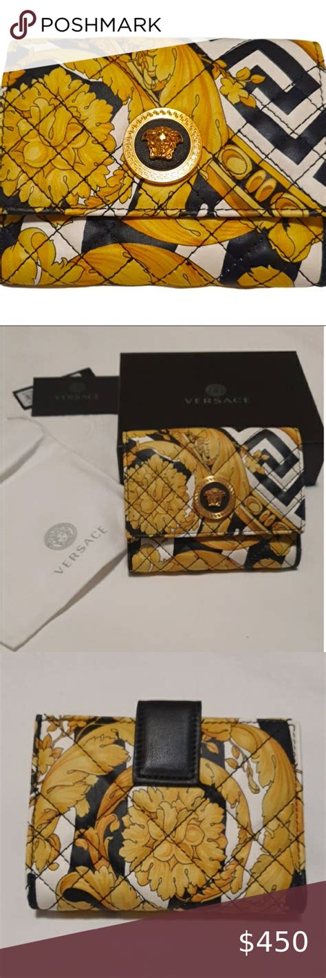 gianni versace wallet india|Versace tribute wallet.